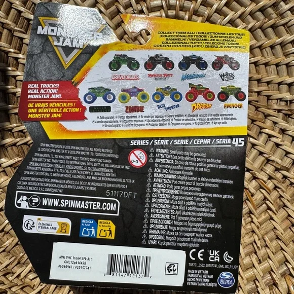 Monster Jam El Toro Loco Toy Truck - Vibrant Orange series 45 - Picture 2 of 2